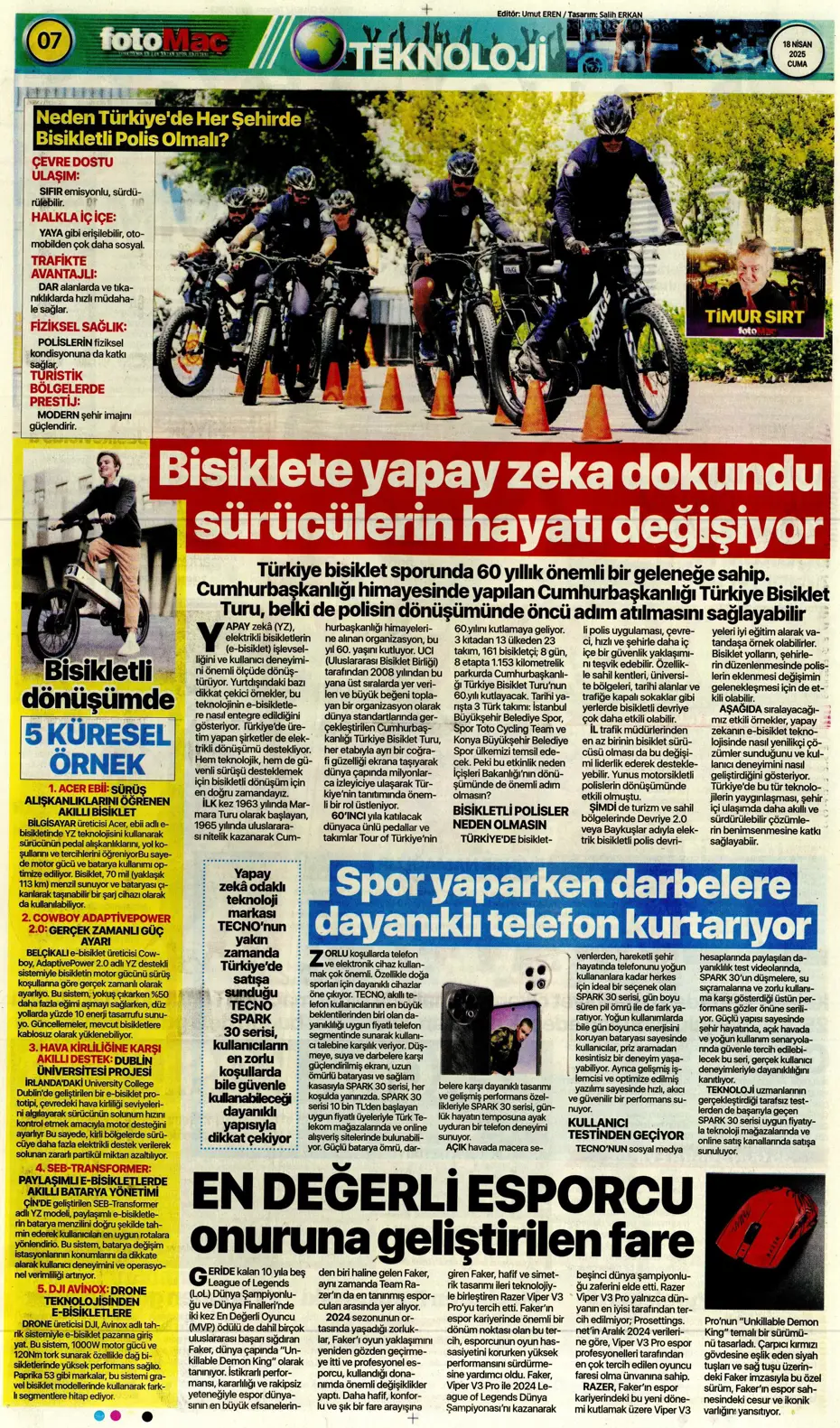 "Fenerbahçe'de sol artık Diouf'un" | Sporun manşetleri - 15