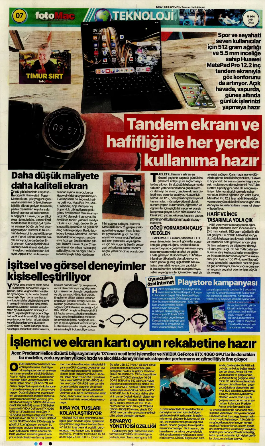 "Fenerbahçe'ye 1 milyar euroluk bomba" | Sporun manşetleri (18 Ekim 2024) - 18