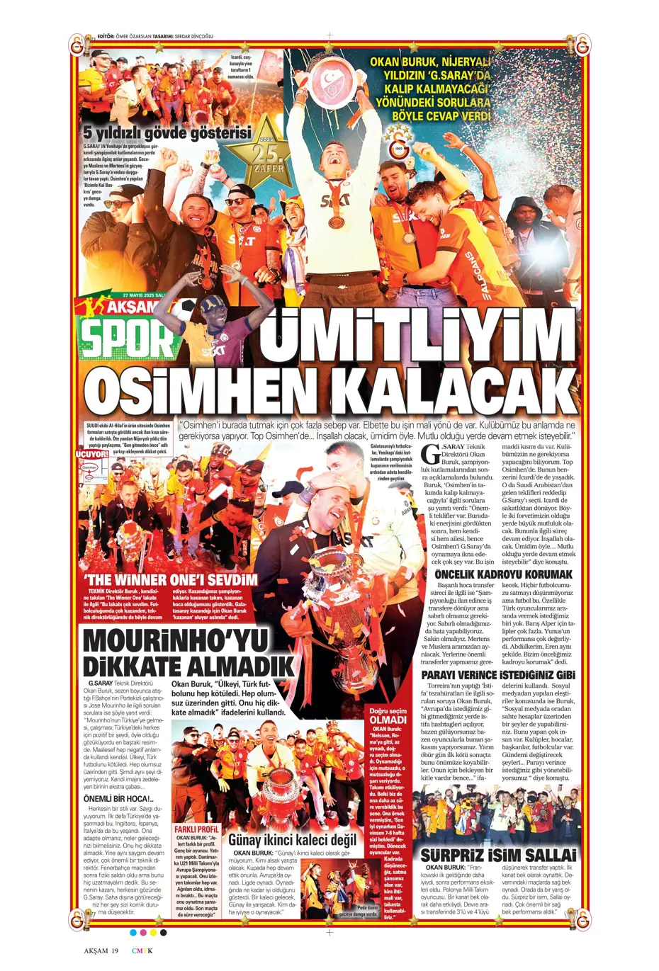 "Fenerbahçe'ye tarihi şok" | Sporun manşetleri - 4