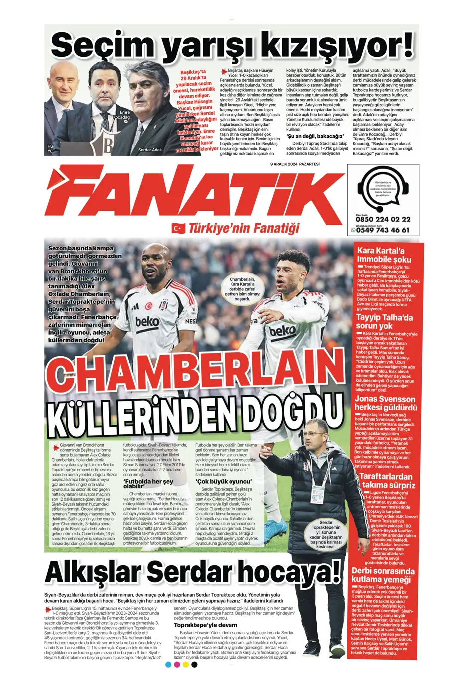 "Hakem katliamı" | Sporun manşetleri - 8 "Hakem katliamı" | Sporun manşetleri - 8