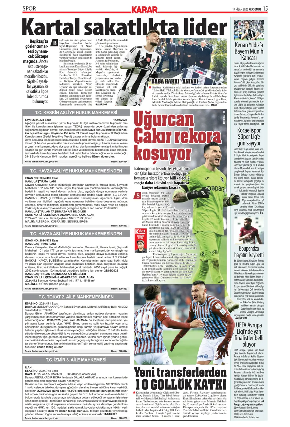 "Fenerbahçe'de büyük temizlik: 7 isim seneye yok" | Sporun manşetleri - 20