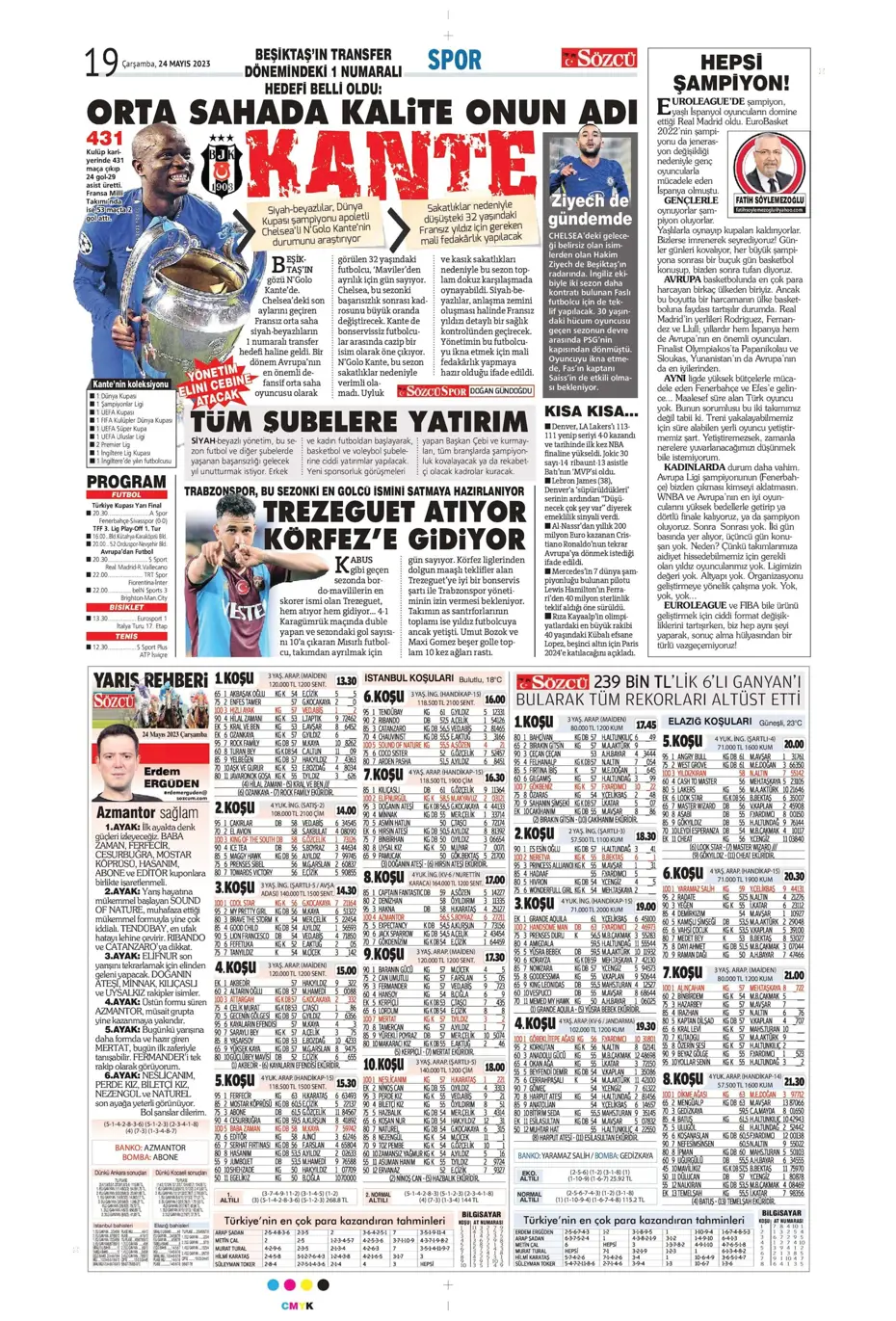 "Aslan'da taarruz başladı" | Sporun Manşetleri - 18