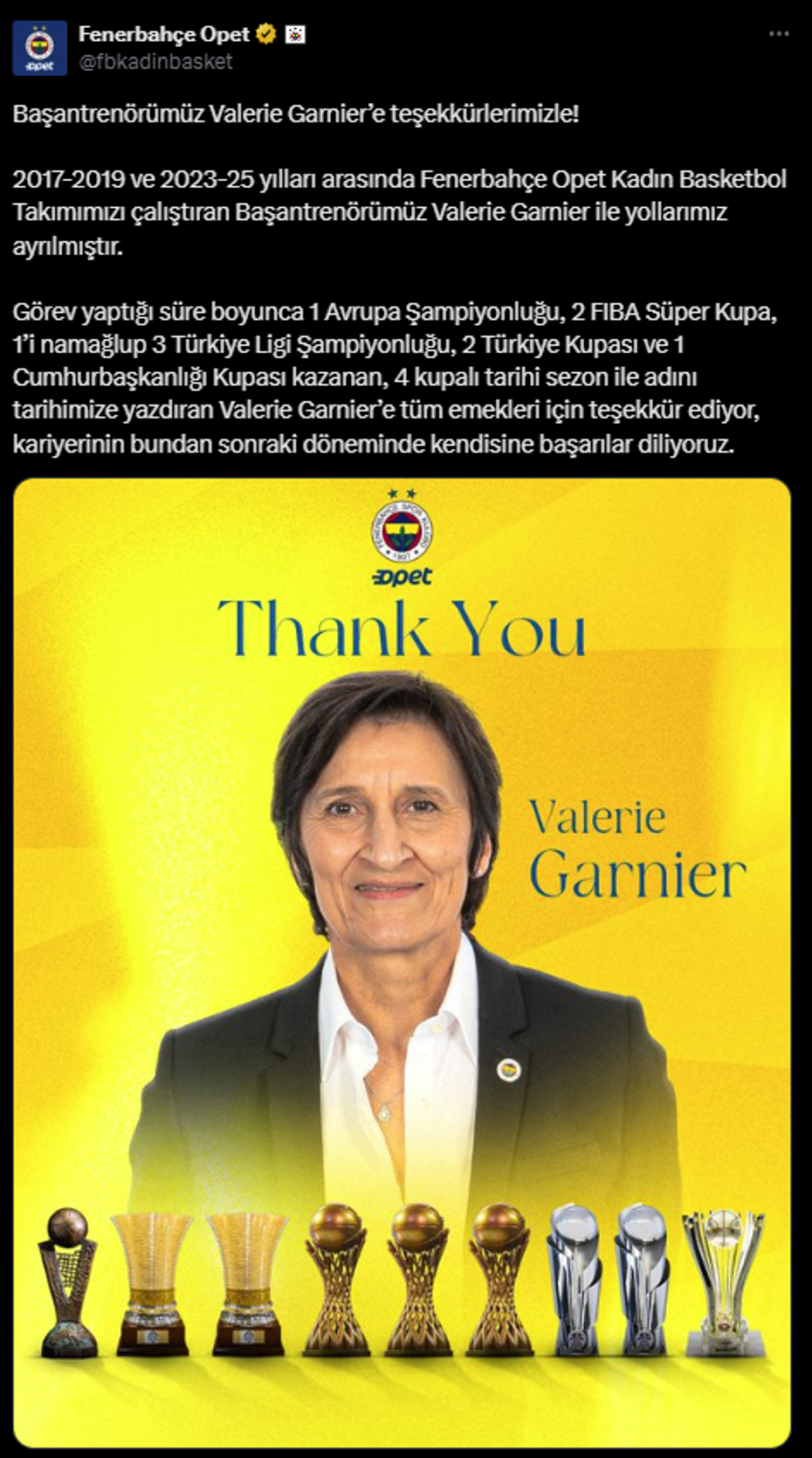 Fenerbahçe önce ayrılığı sonra transferi duyurdu - 5 Fenerbahçe önce ayrılığı sonra transferi duyurdu - 5