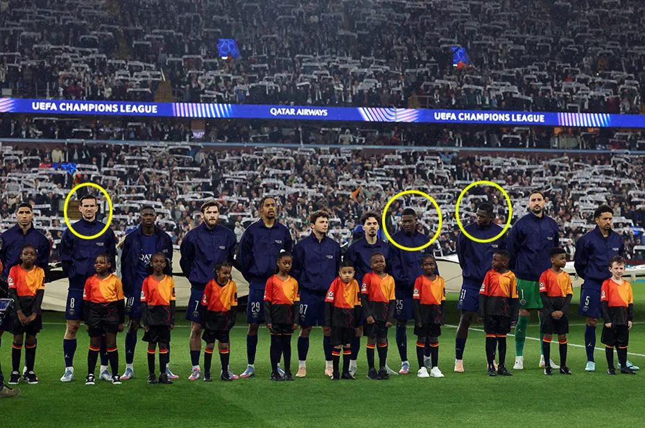 Şampiyonlar Ligi gecesi inanılmaz hatayla başladı: Futbolcular kulaklarına inanamadı - 5