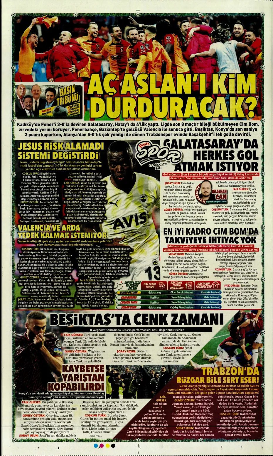 Sporun Manşetleri (17 Ocak 2023) - 16