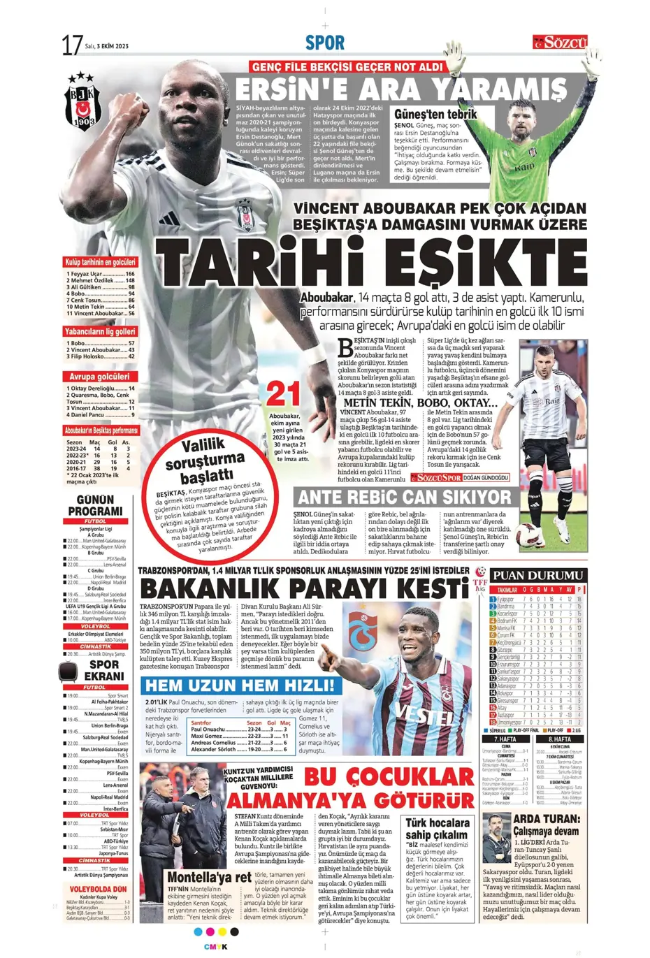 "İşte Okan Buruk'un imha planı" | Sporun manşetleri (3 Ekim 2023) - 31