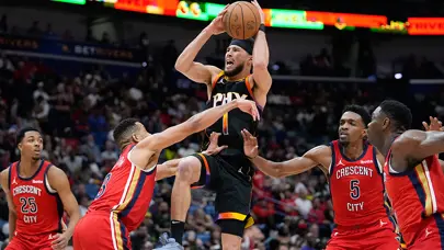 Devin Booker şov yaptı, Phoenix Suns kazandı