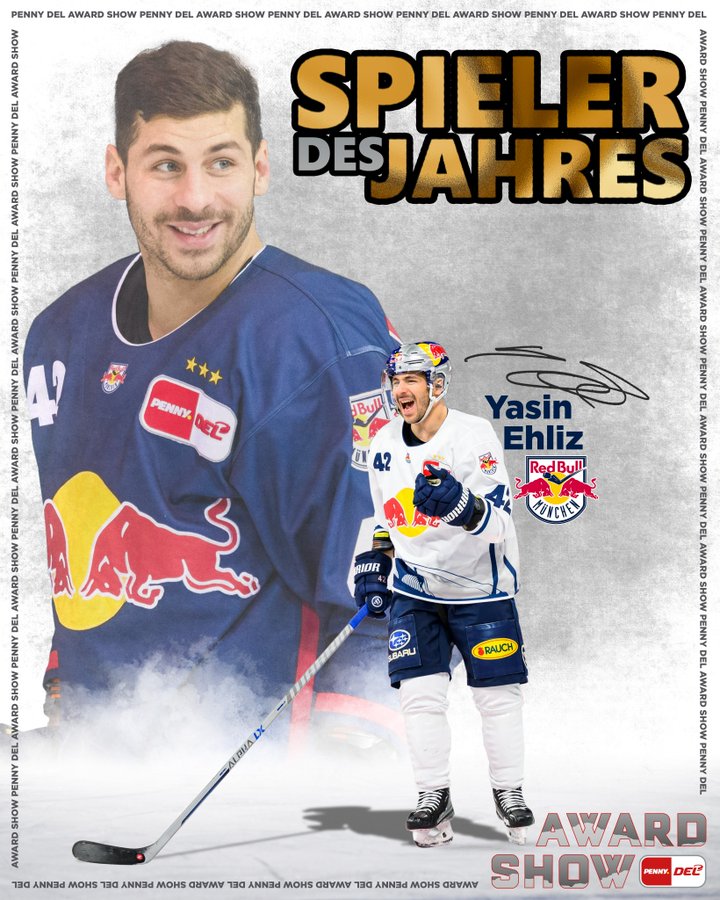 Türk kökenli buz hokeyci, Almanya'da yılın en iyisi seçildi