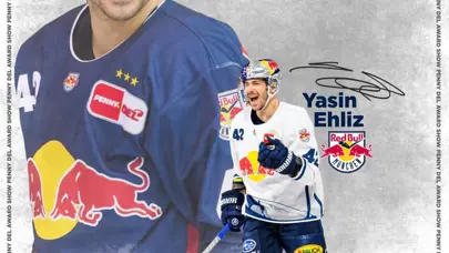 Türk kökenli buz hokeyci, Almanya'da yılın en iyisi seçildi