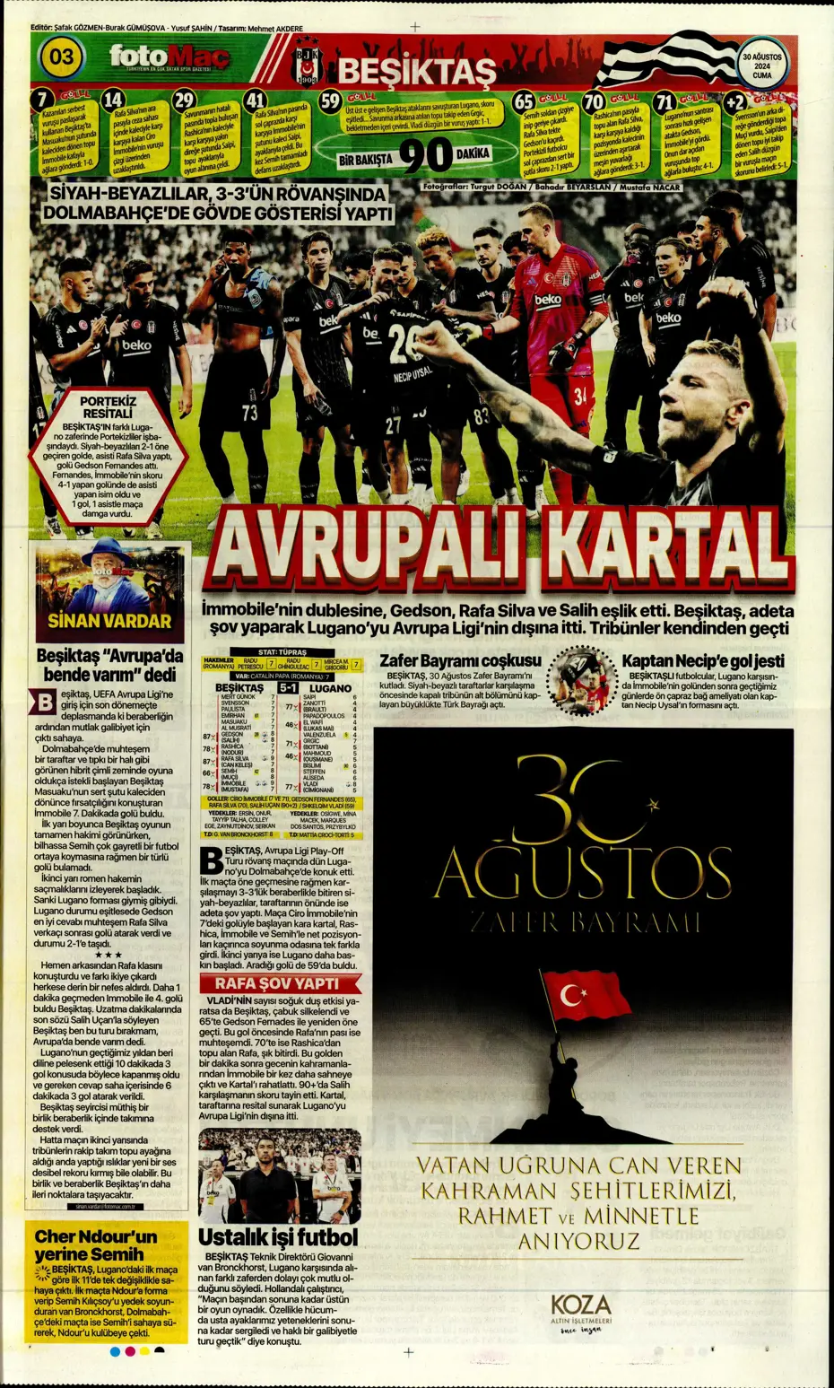"Galatasaray yönetiminden flaş karar" | Sporun manşetleri (30 Ağustos 2024) - 15 "Galatasaray yönetiminden flaş karar" | Sporun manşetleri (30 Ağustos 2024) - 15