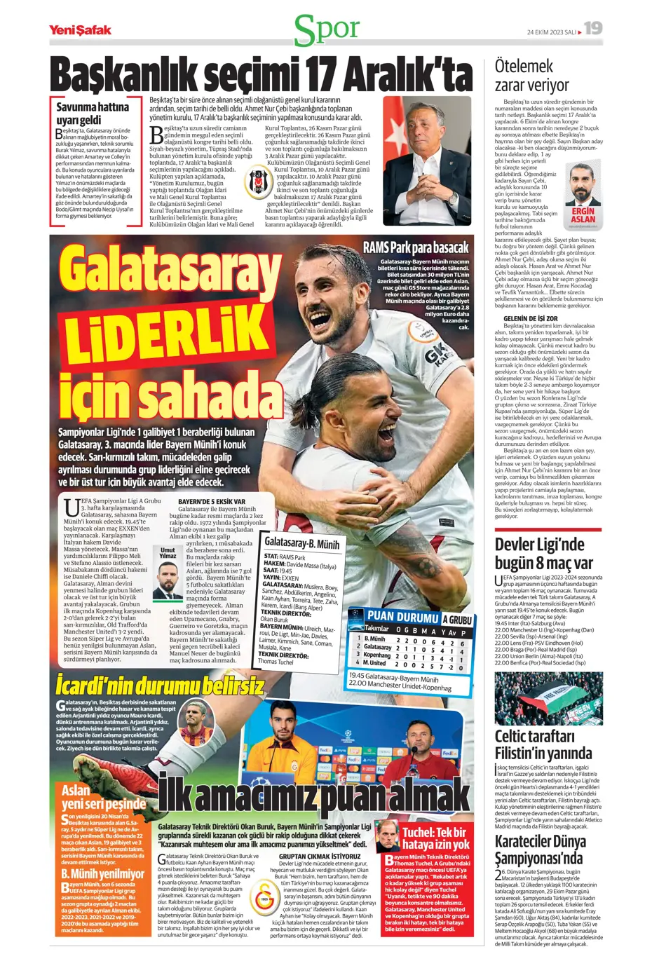 "Yine destan gecesi olsun" | Sporun Manşetleri - 36