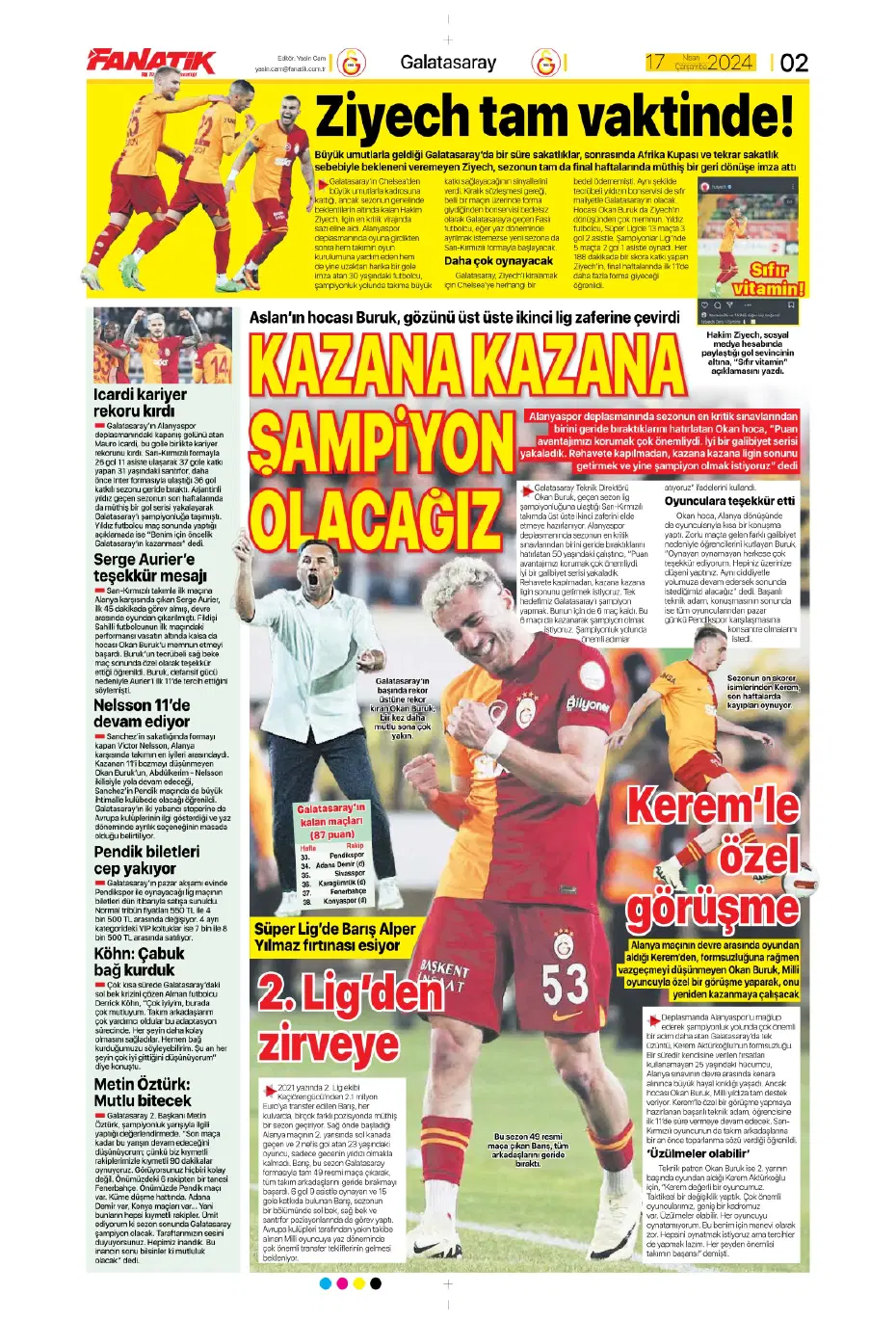 "Fenerbahçe ve Galatasaray'ın Barreiro kapışması" | Sporun manşetleri - 5