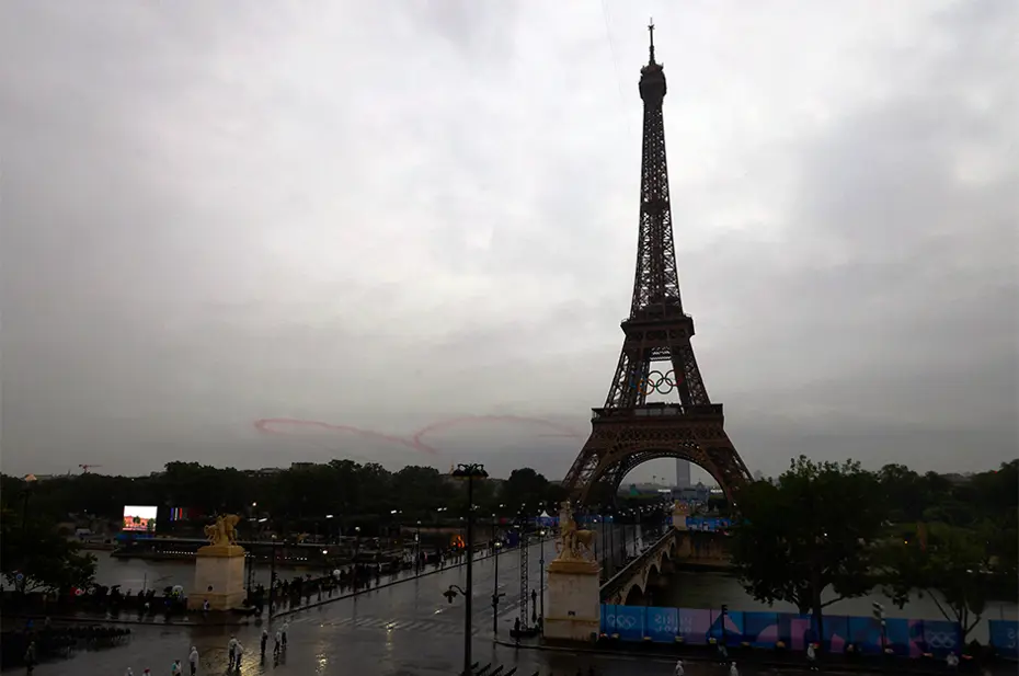 2024 Paris Olimpiyatları: Açılış töreninden kareler - 11