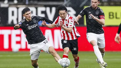 Ahmetcan Kaplan kırmızı kart gördü, Ajax 2-0'dan geri döndü
