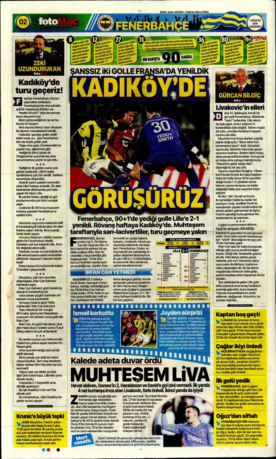 "12 milyon euroya Becao" | Sporun manşetleri - 11 "12 milyon euroya Becao" | Sporun manşetleri - 11