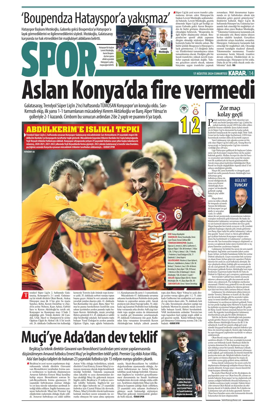 "Fenerbahçe, Fred'in alternatifini buldu" | Sporun manşetleri - 20 "Fenerbahçe, Fred'in alternatifini buldu" | Sporun manşetleri - 20