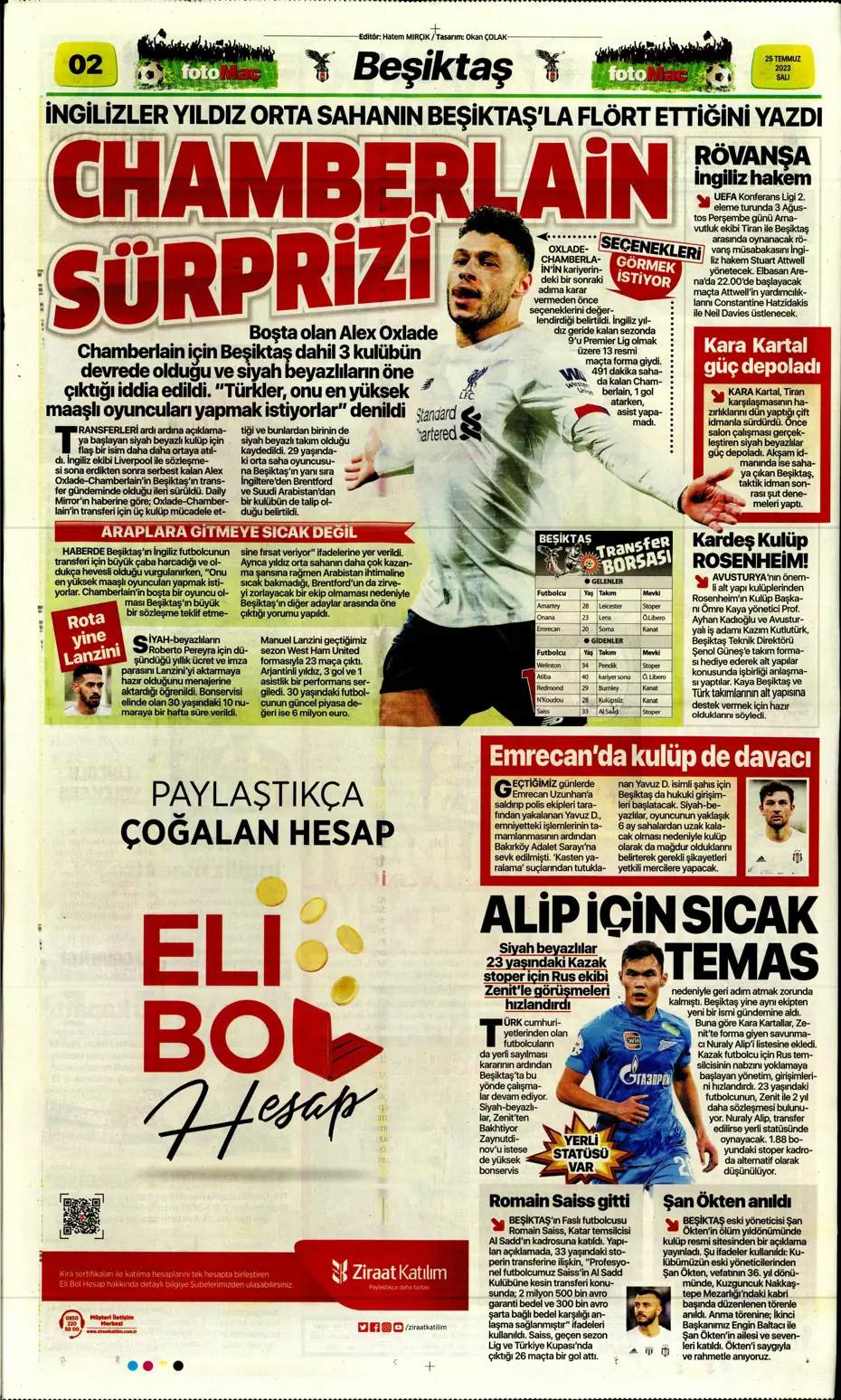 "Coutinho'da ikna turu" | Sporun Manşetleri - 9