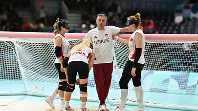 SON DAKİKA | Golbol Milli Takımı, Paris 2024'te altın madalya kazandı