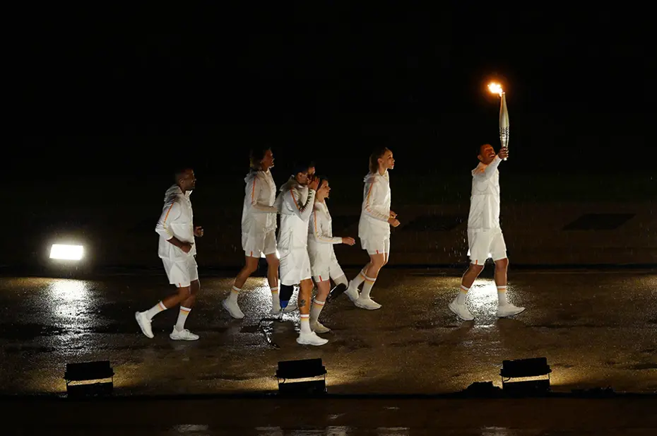 2024 Paris Olimpiyatları: Açılış töreninden kareler - 46