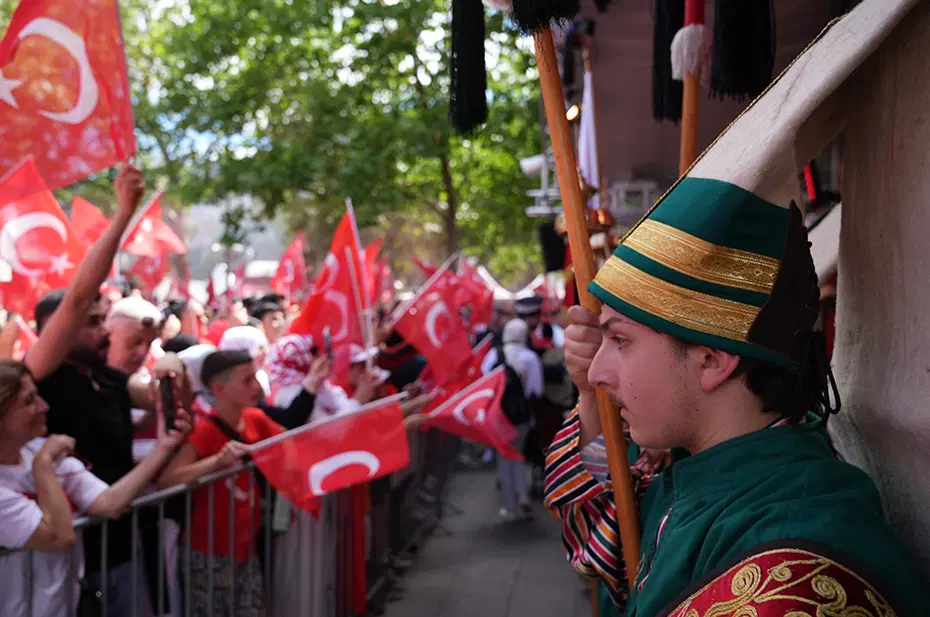 Tarihi maç öncesi Berlin'de büyük coşku, A Milli Takım'a büyük destek - 9
