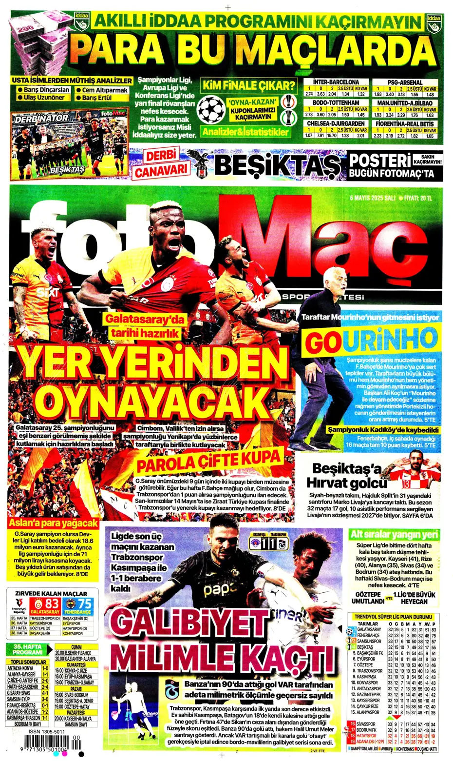 "Galatasaray'da tarihi hazırlık: Yer yerinden oynayacak" | Sporun manşetleri - 6