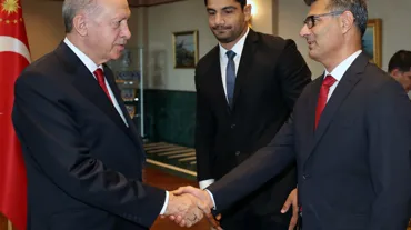 Cumhurbaşkanı Erdoğan, Paris 2024'te derece alan sporcularla bir araya geldi