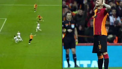 Icardi parlamaya devam ediyor!.. Galatasaray taraftarından hakem tepkisi!
