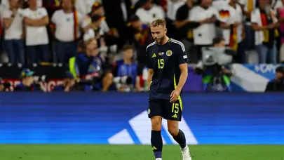 EURO 2024'ün açılış maçında kırmızı kart gören Porteous'a ceza