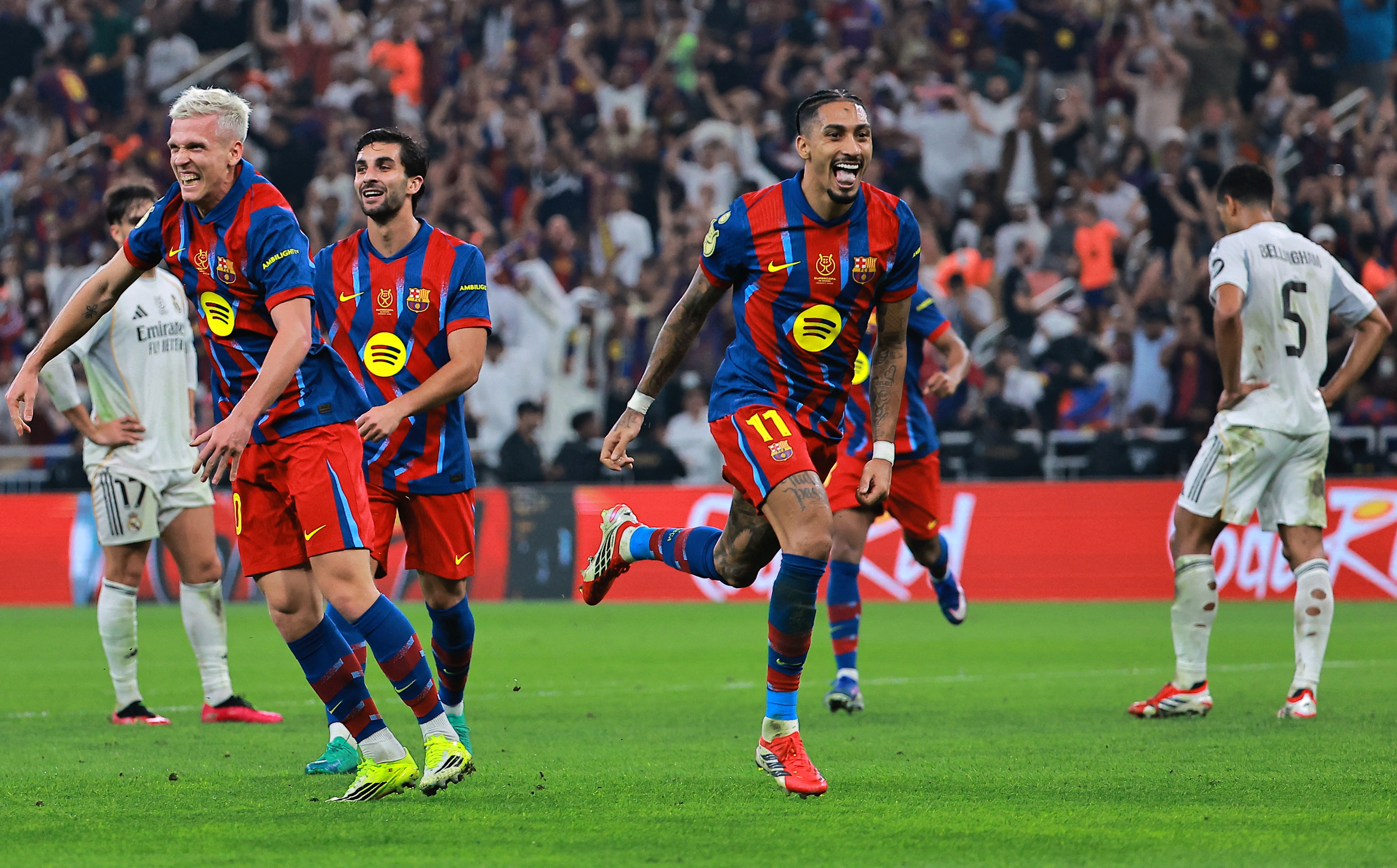 İspanya'nın en büyüğü Real Madrid'i deviren Barcelona oldu