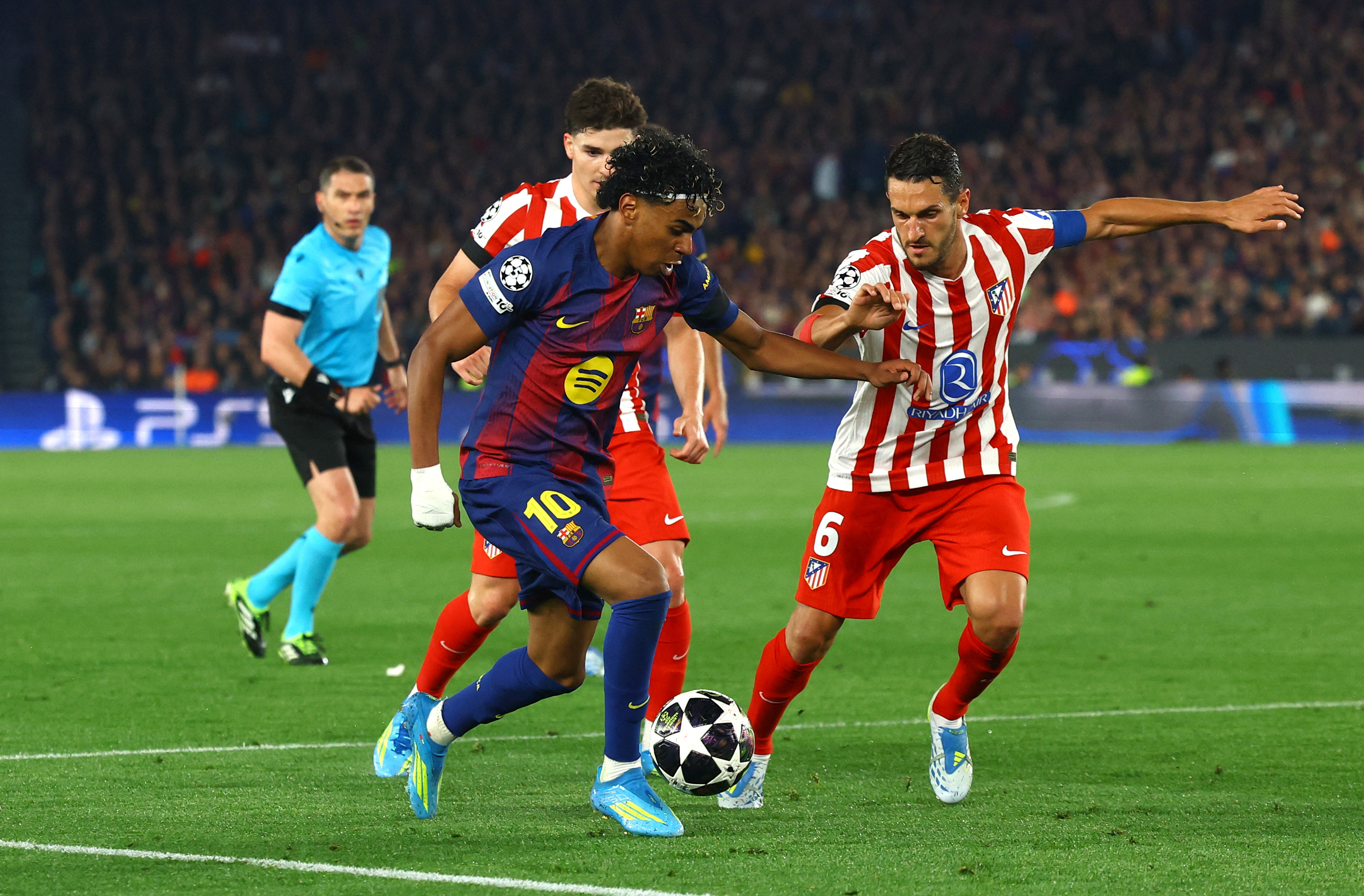 Atletico Madrid - Barcelona (İlk 11'ler)
