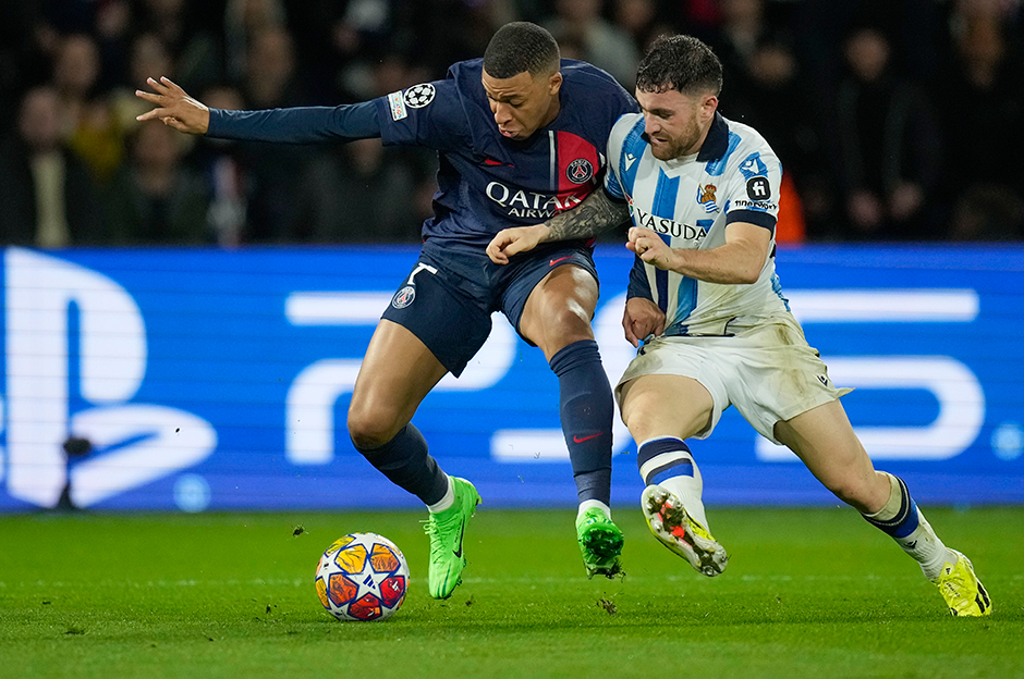 Mbappe attı, PSG Devler Ligi'nde son 8'e kaldı