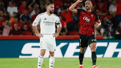 Real Madrid karşısında puanı Vedat Muriqi getirdi