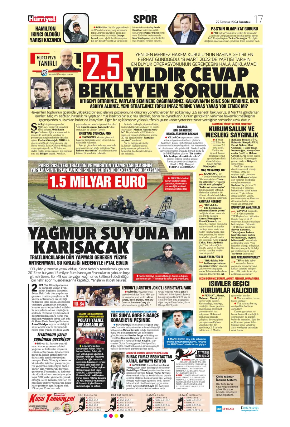 "Mourinho'nun prensi Kovacic" | Sporun manşetleri - 18 "Mourinho'nun prensi Kovacic" | Sporun manşetleri - 18