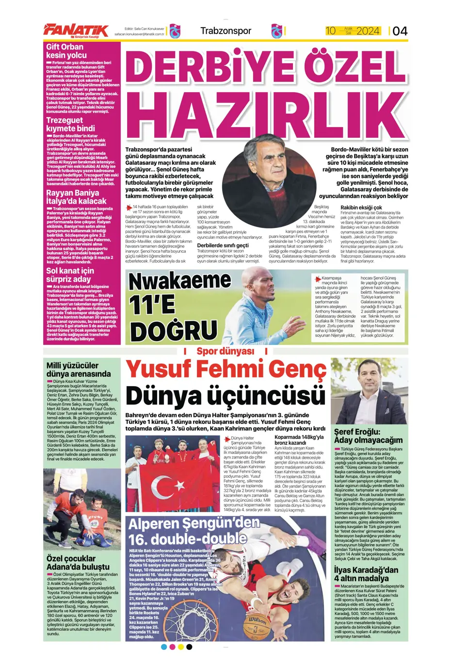 "Orban'ı Osimhen getiriyor" | Sporun manşetleri - 4