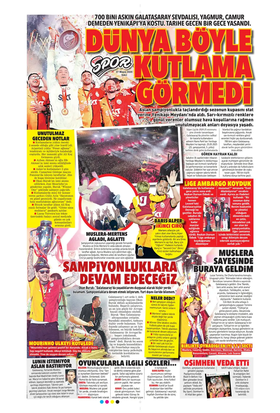 "Fenerbahçe'ye tarihi şok" | Sporun manşetleri - 25