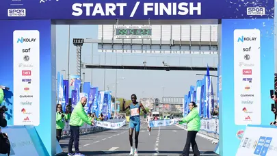 İstanbul Yarı Maratonu'nda kazananlar belli oldu