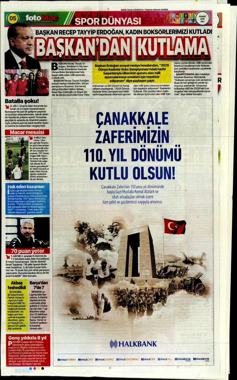 "Sane bombası" | Sporun manşetleri - 15