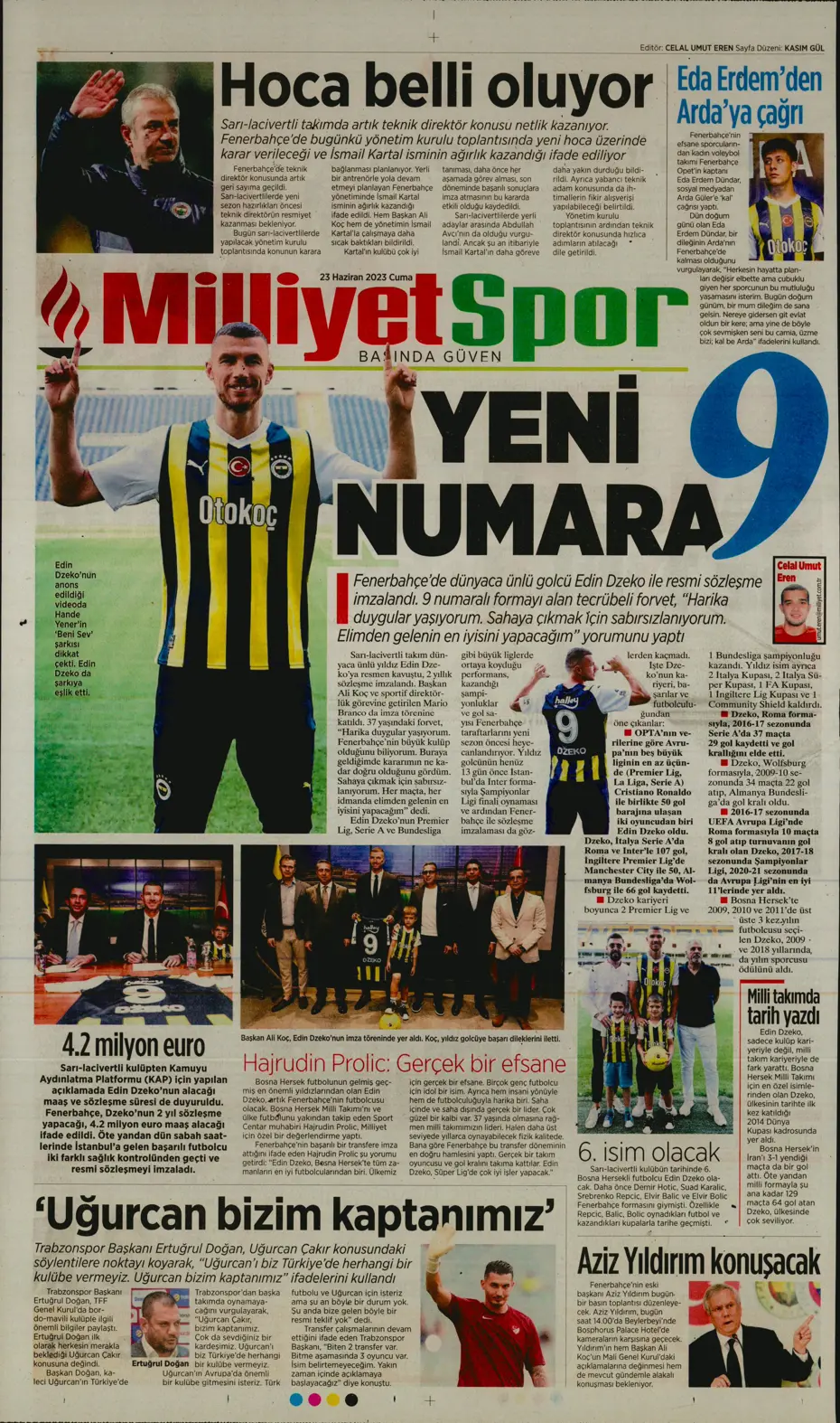 "Cüneyt Çakır ve Abdullah Avcı geliyor" | Sporun manşetleri (23 Haziran 2023) - 21 "Cüneyt Çakır ve Abdullah Avcı geliyor" | Sporun manşetleri (23 Haziran 2023) - 21