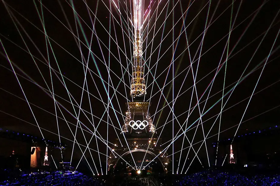 2024 Paris Olimpiyatları: Açılış töreninden kareler - 35