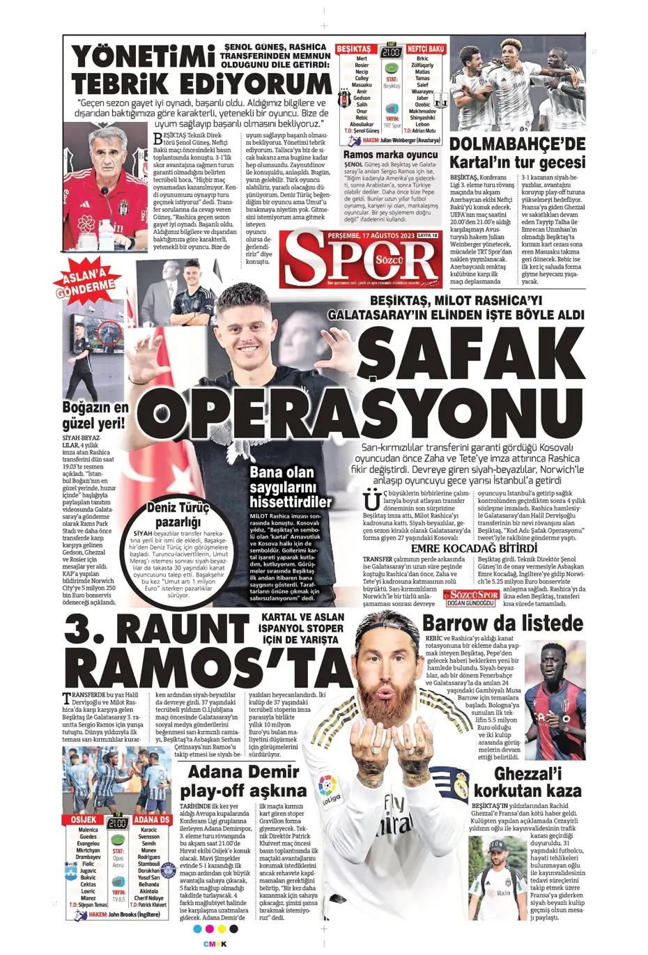 "Anderson Talisca için yoğun mesai" | Sporun Manşetleri - 30