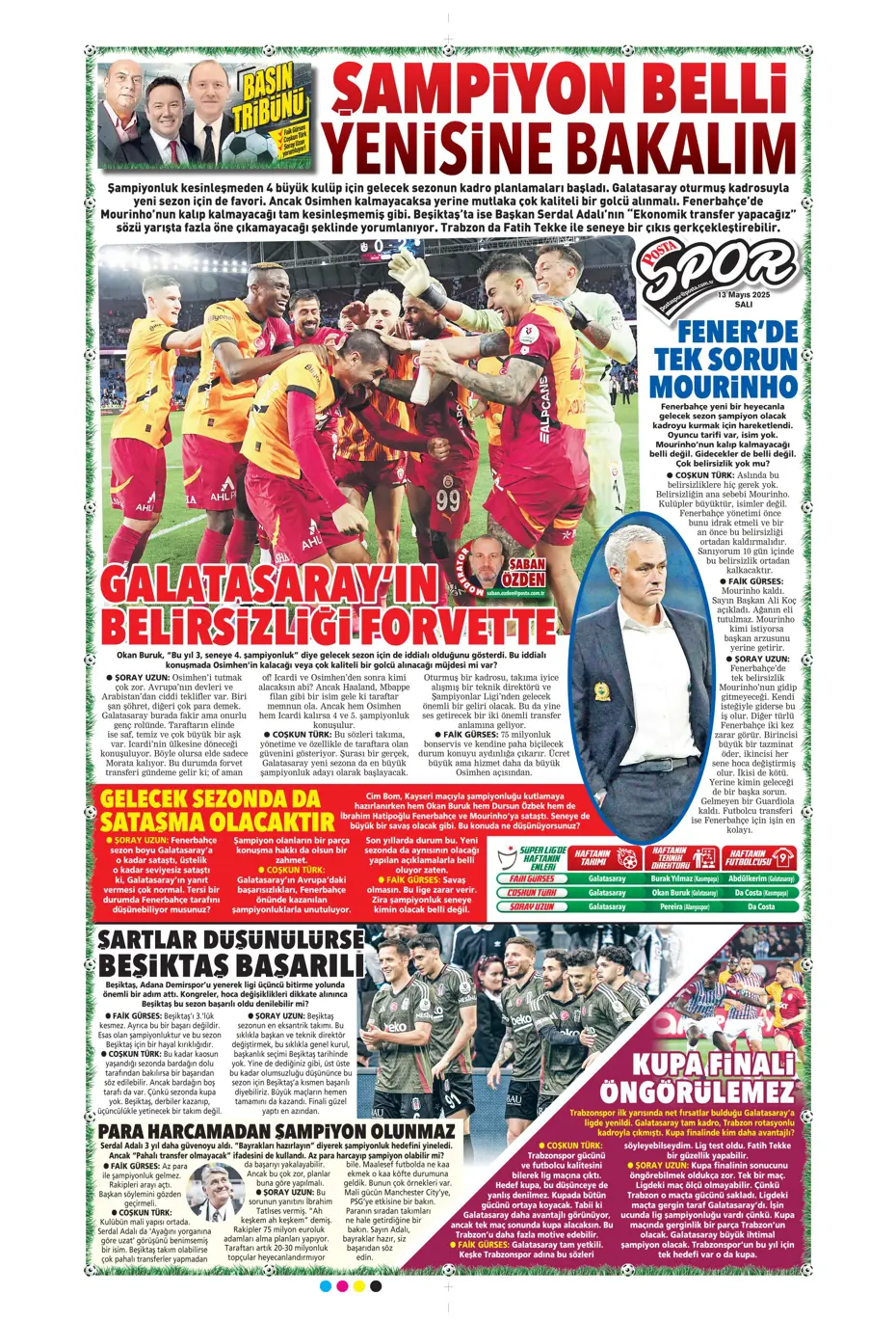 "Galatasaray, Osimhen için Napoli ile anlaştı" | Sporun manşetleri - 22