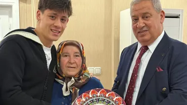 Arda Güler, Bolu'da baba ocağını ziyaret etti
