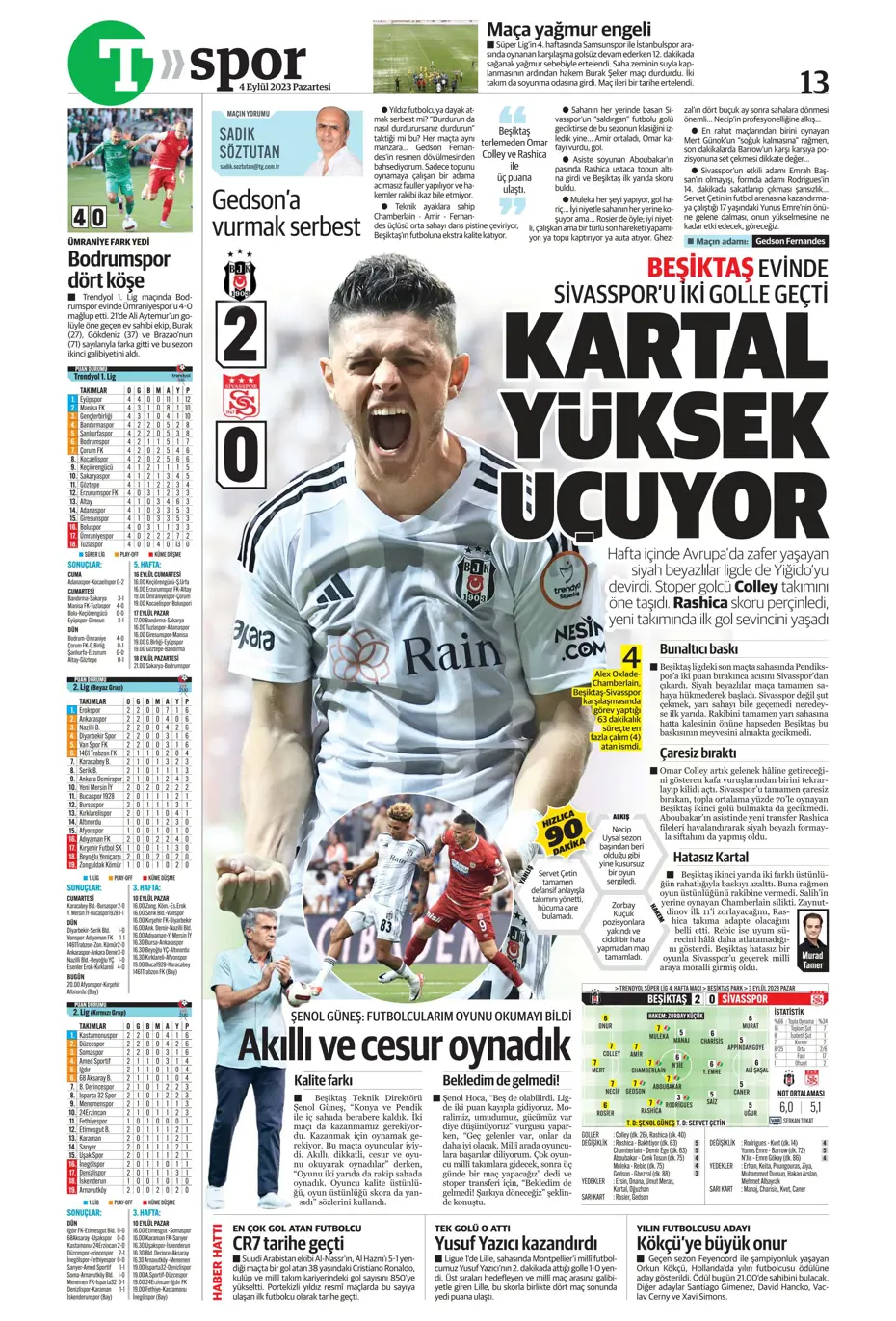 "100'ümüzün akı Türk kadını" | Sporun manşetleri (4 Eylül 2023) - 34