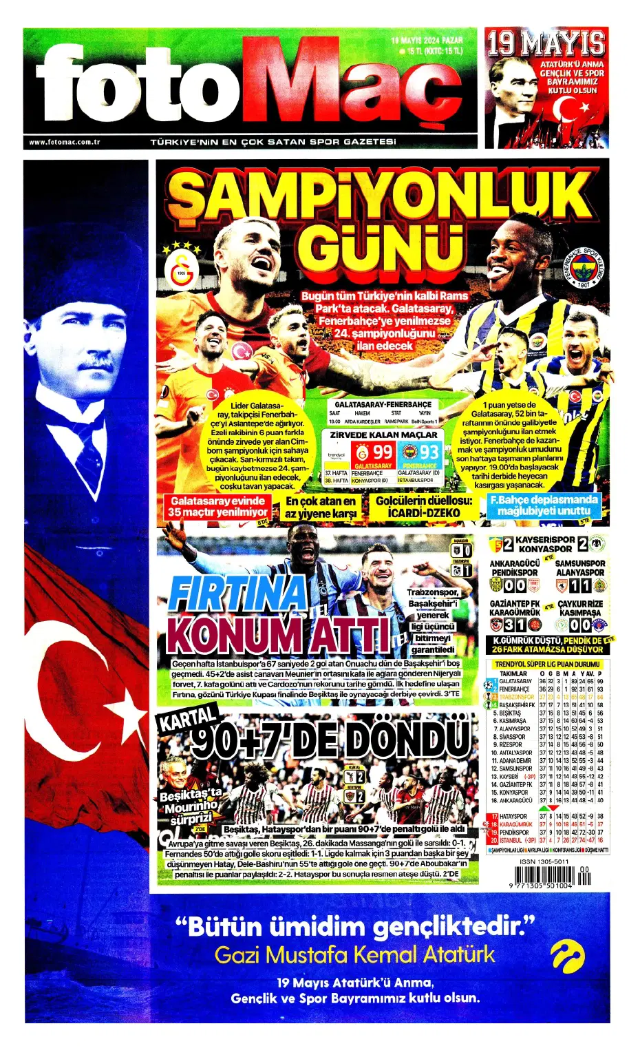 "Nefes kesecek sezon finali" | Sporun Manşetleri - 8