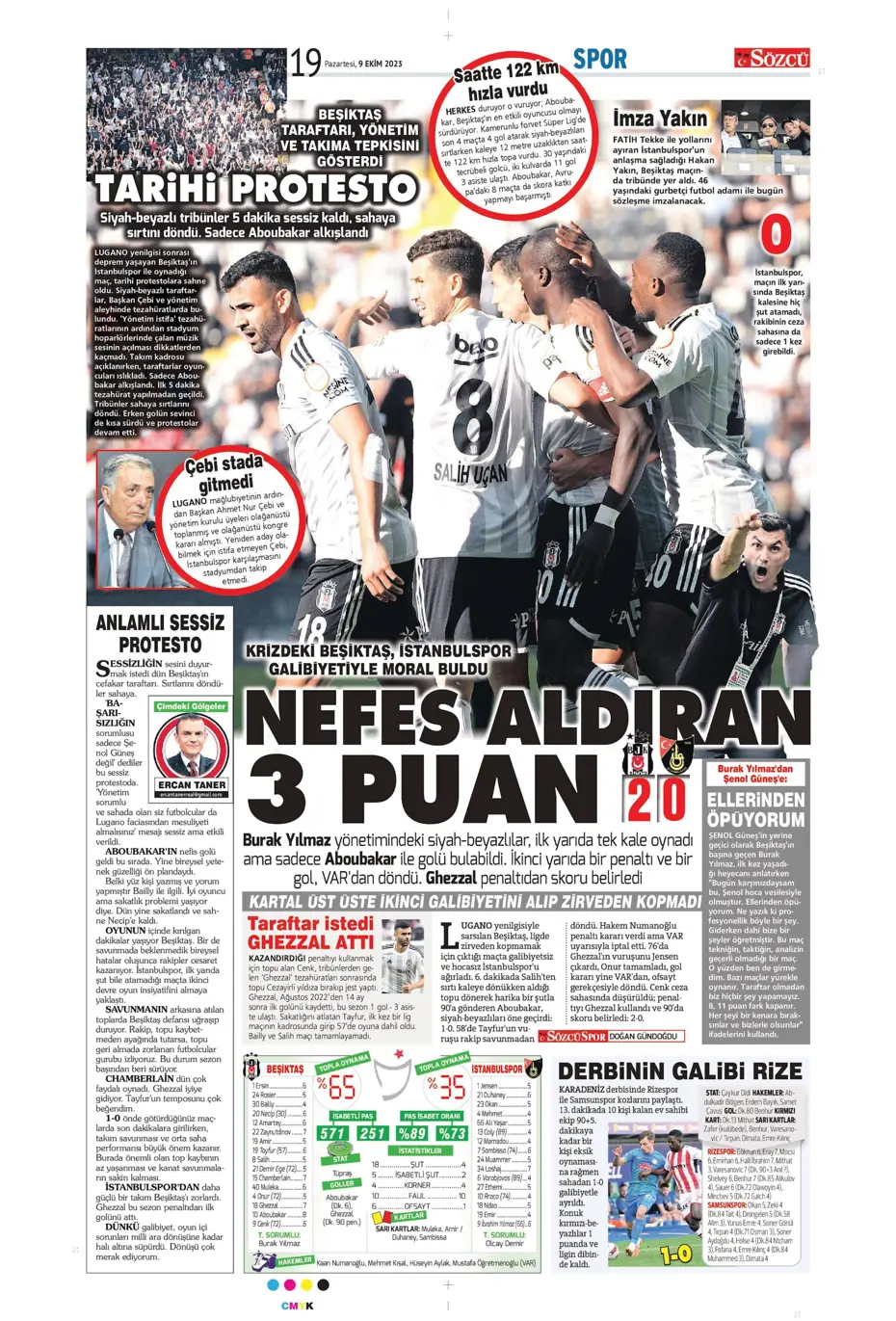 "Ağa da paşa da Fenerbahçe" | Sporun manşetleri (9 Ekim 2023) - 37 "Ağa da paşa da Fenerbahçe" | Sporun manşetleri (9 Ekim 2023) - 37