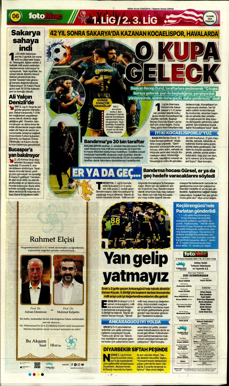 "Talisca'dan yeşil ışık" | Sporun manşetleri (14 Kasım 2024) - 13 "Talisca'dan yeşil ışık" | Sporun manşetleri (14 Kasım 2024) - 13