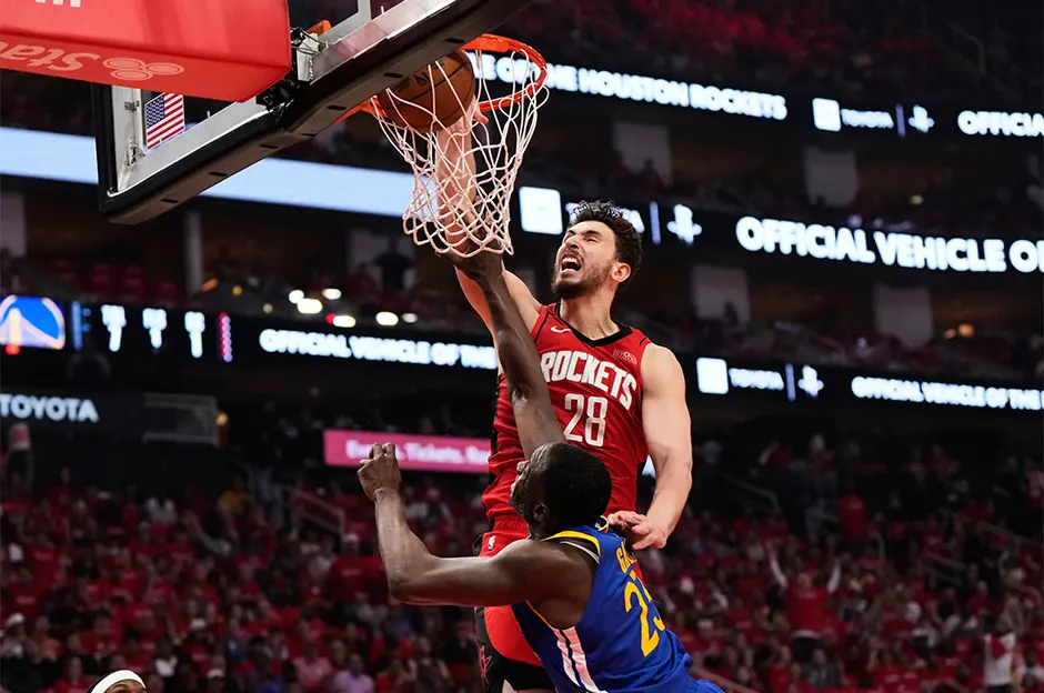 Alperen Şengün play-off'taki ilk maçına damga vurdu: 26 sayı galibiyete yetmedi