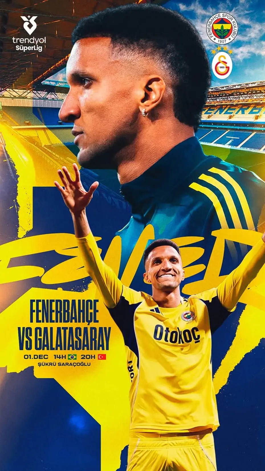 Fenerbahçe-Galatasaray derbisi öncesi dakika dakika gelişmeler: Peş peşe paylaşımlar geldi - 18