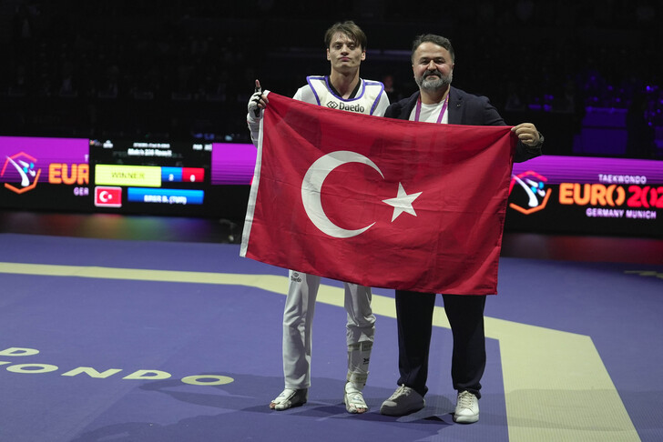 2026 Avrupa Tekvando Şampiyonası'nda milli sporcu Berkay Erer altın madalya kazandı