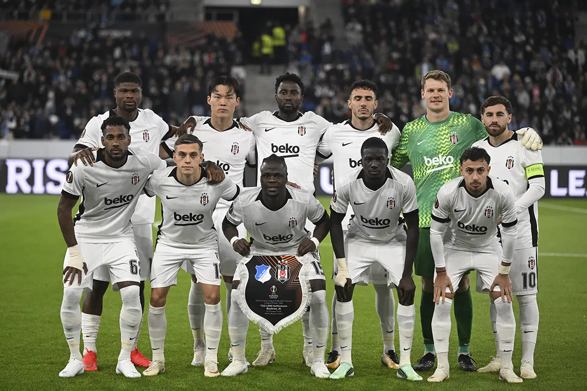 UEFA Avrupa Ligi'nde 2 hafta sonunda Beşiktaş'ın sıralaması